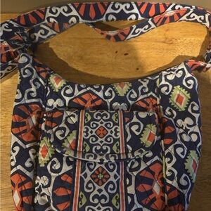 Colorful Vera Bradley Patterned Shoulder Bag